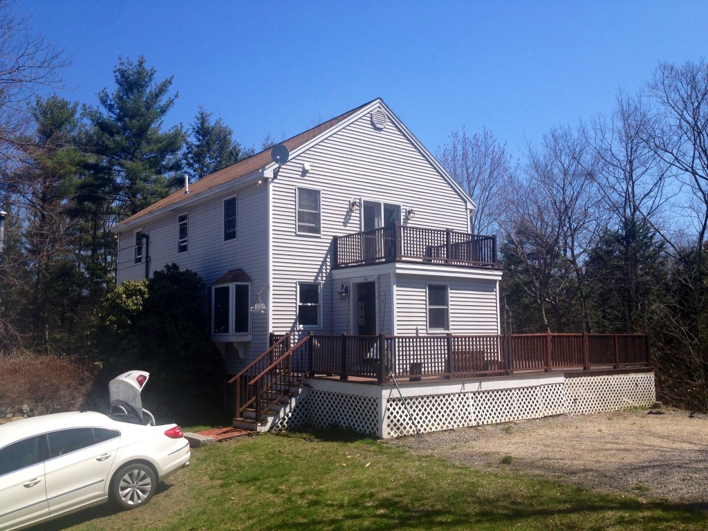 the house. cape neddick, maine.